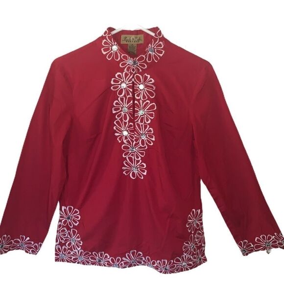 Peck & Peck‎ Weekend Embroidered Tunic - Picture 1 of 4